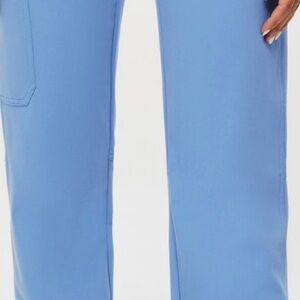 FIGS Kade cargo scrub pants cielblue XL petite
